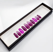 Load image into Gallery viewer, Purple Butterfly Glitz